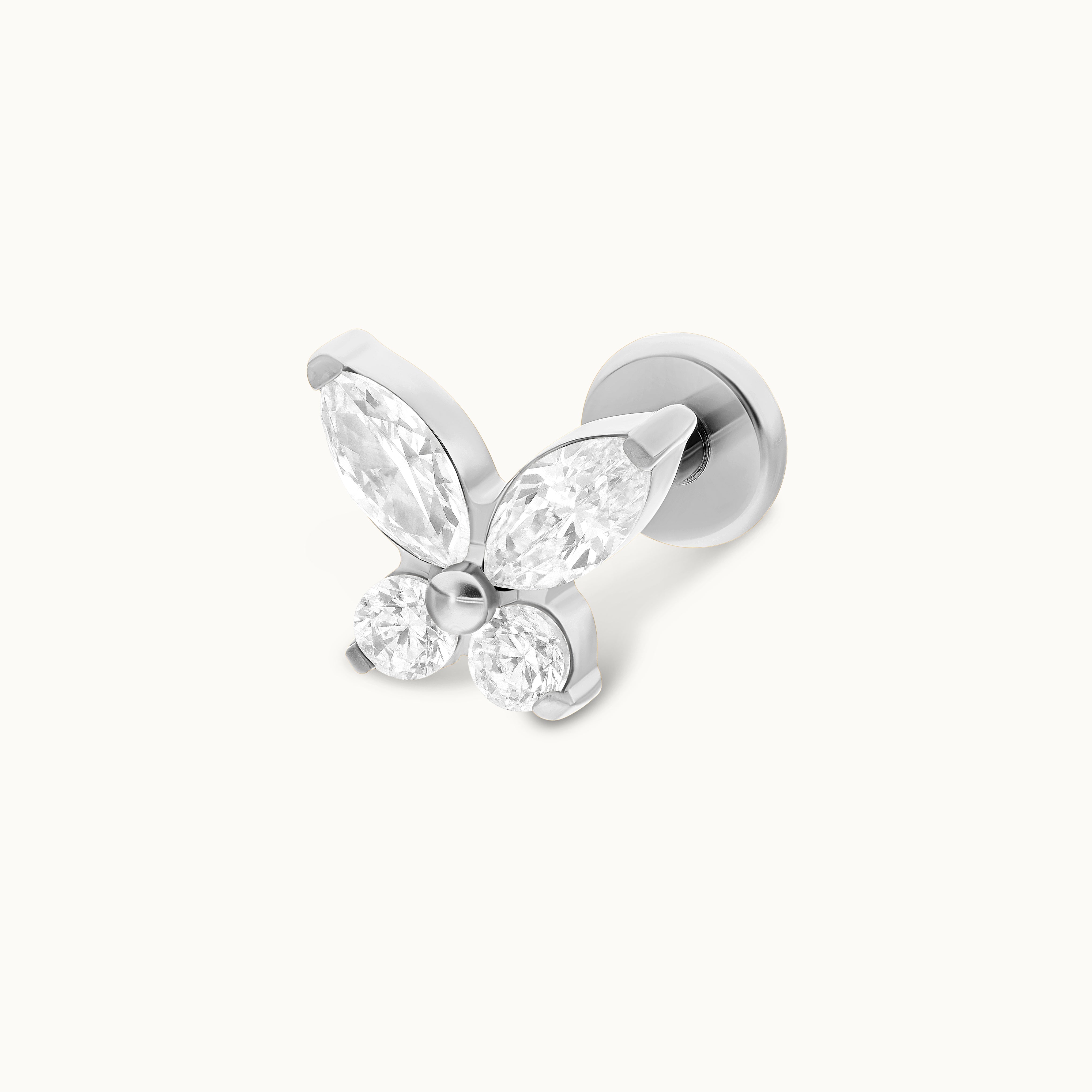 obsidian-piercing-butterfly-labret-titane-grade-implantable-4-zircons-pour-h-lix image 3