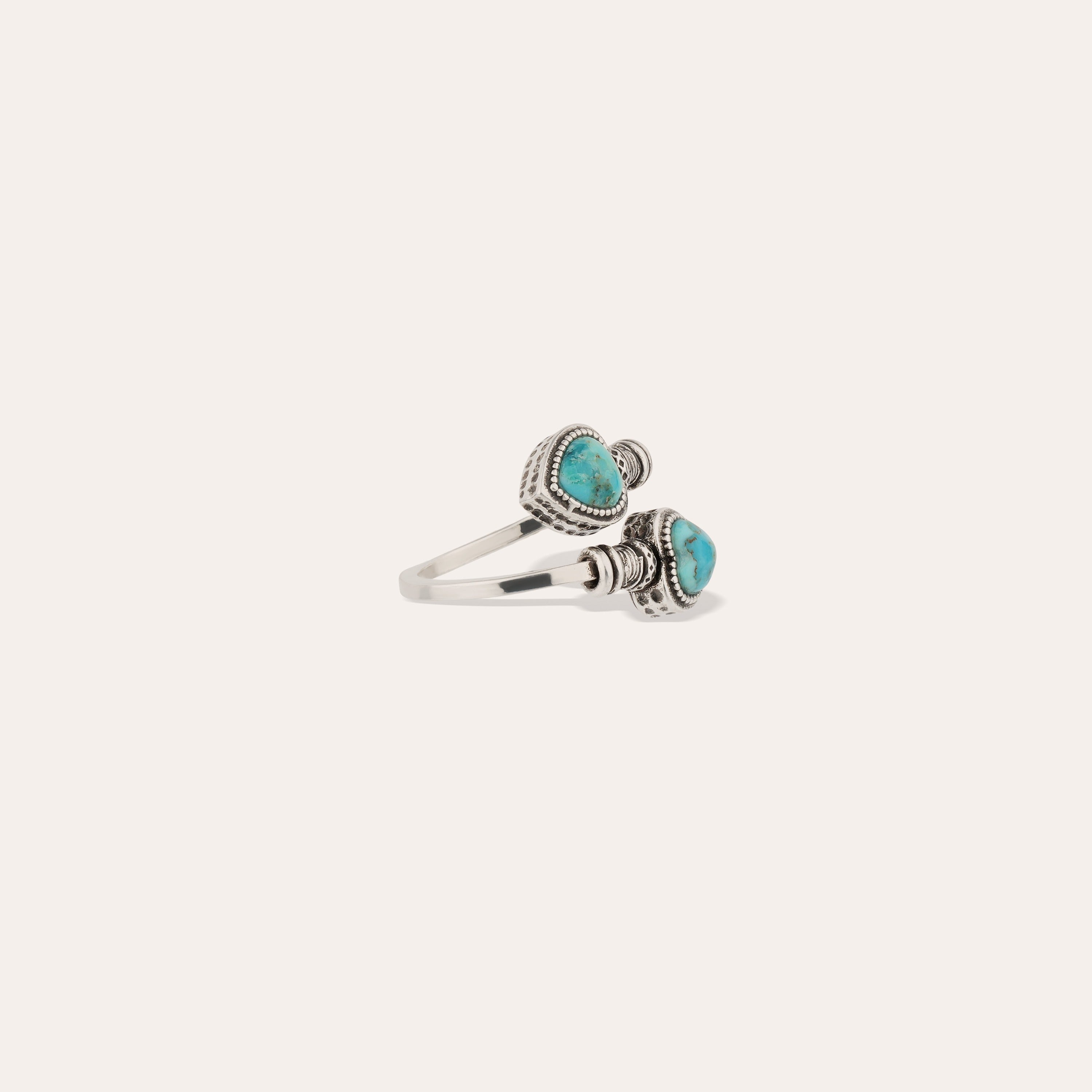 gas-bijoux-bague-duality-amore-turquoise image 2