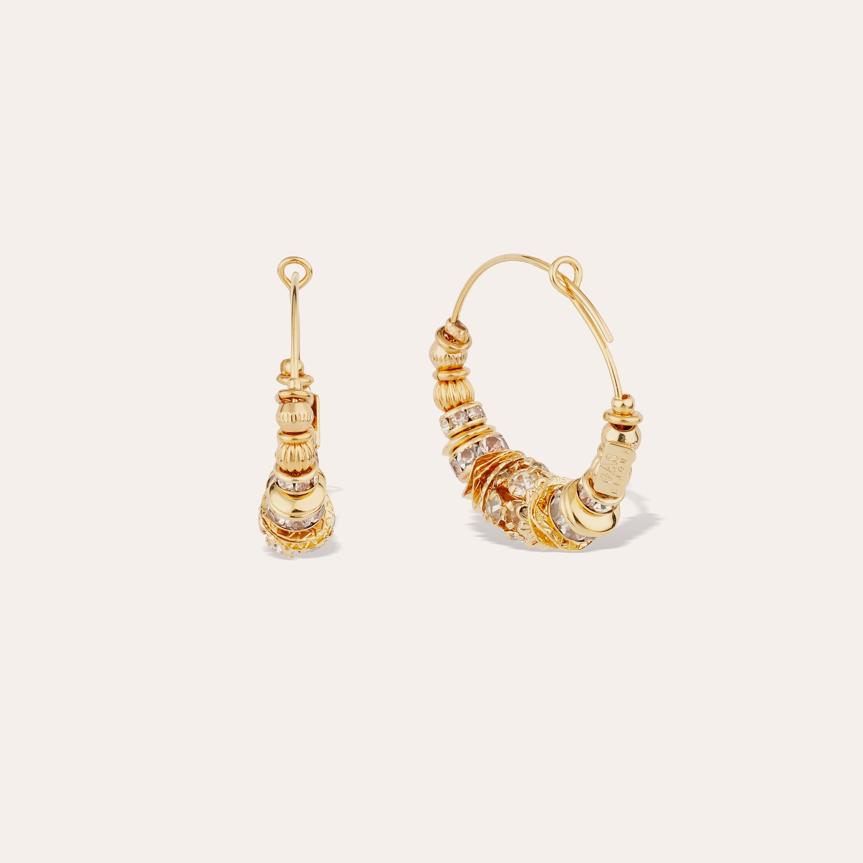 gas-bijoux-aloha-boucles-d-oreilles-cr-oles-strass-mini-perles image 2