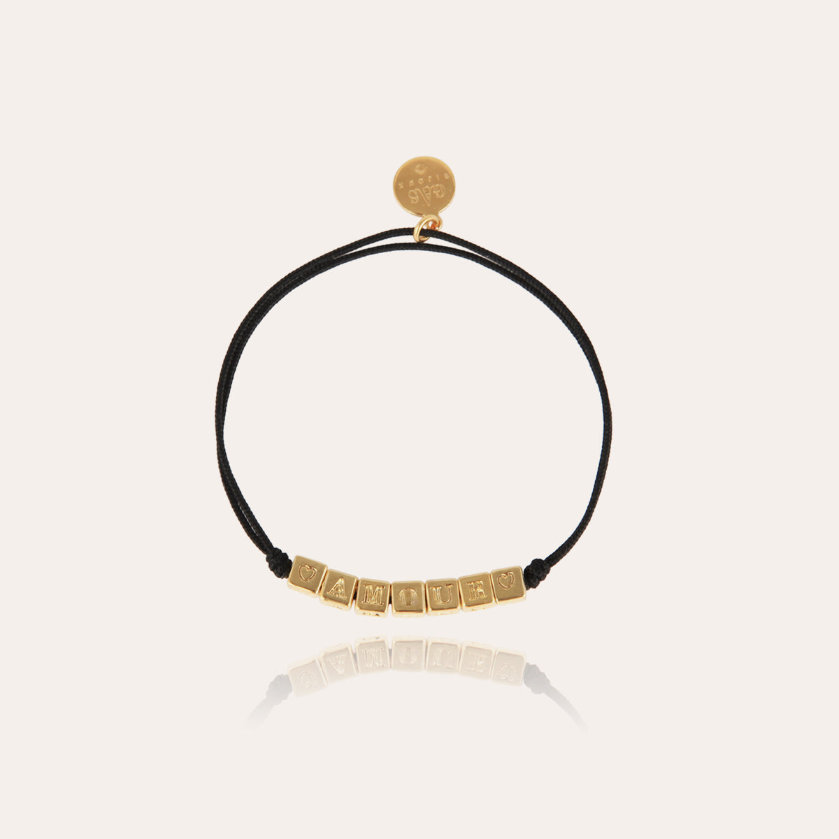 gas-bijoux-amour-bracelet-porte-bonheur-cubes-grav-s-dor-s-taille-ajustable image 1