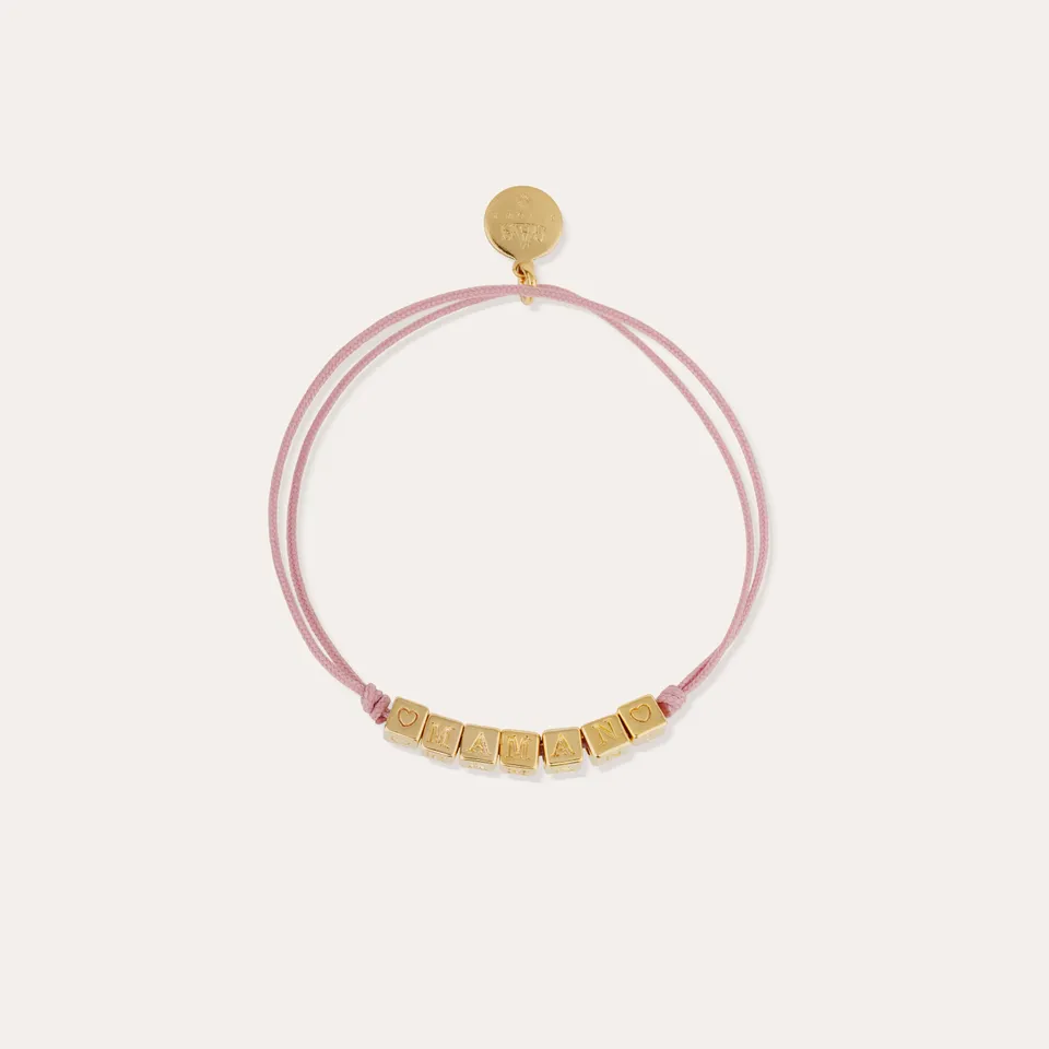 gas-bijoux-bracelet-maman-cubes-dor-ajustable image 1