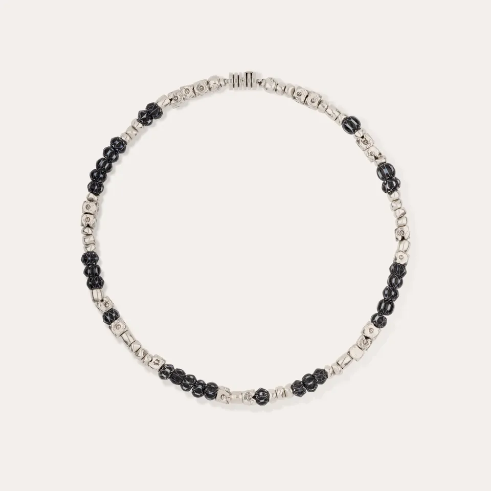 gas-bijoux-collier-sacha-argent-perles-argent-es-et-perles-de-verre-color-es image 1