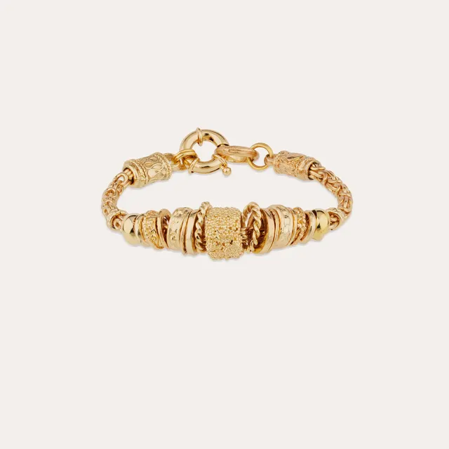 gas-bijoux-bracelet-marquise-cha-ne-dor-cha-ne-anneaux-vintage-dor-s-l-or-fin image 1