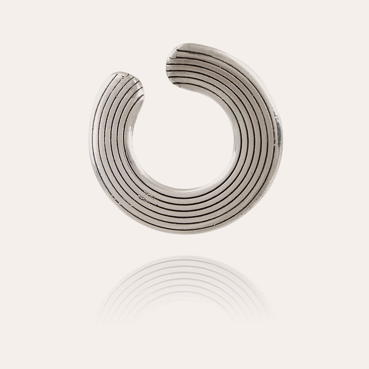 gas-bijoux-boucles-d-oreilles-poni-argent-es-stri-es image 3