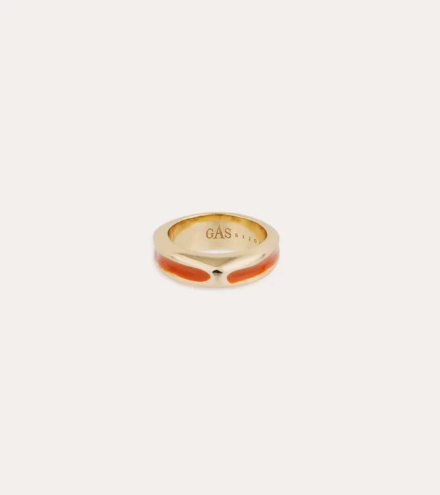 gas-bijoux-suerte-mail-bague-dor-e-relief-triangulaire image 1
