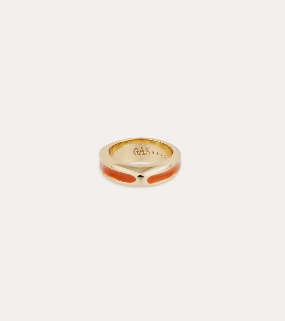 gas-bijoux-suerte-mail-bague-dor-e-relief-triangulaire image 1