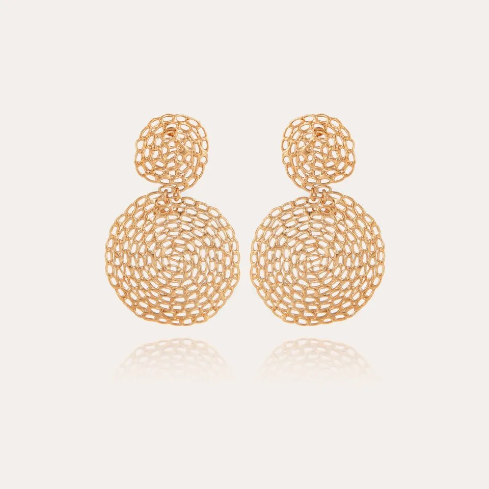 gas-bijoux-boucles-d-oreilles-onde-gourmette-petit-mod-le-dor-es-l-or-fin image 1