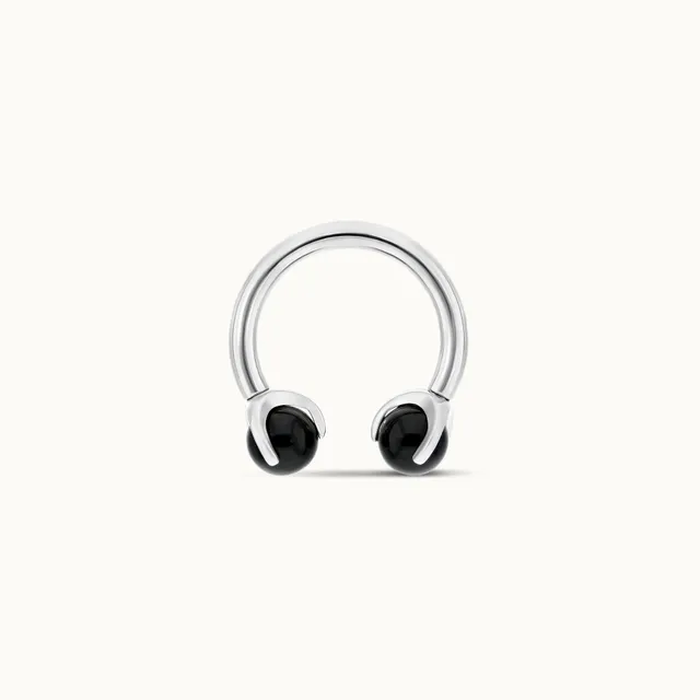 obsidian-piercing-fer-a-cheval-onyx-anneau-septum-daith-titane-onyx-v-ritable image 1