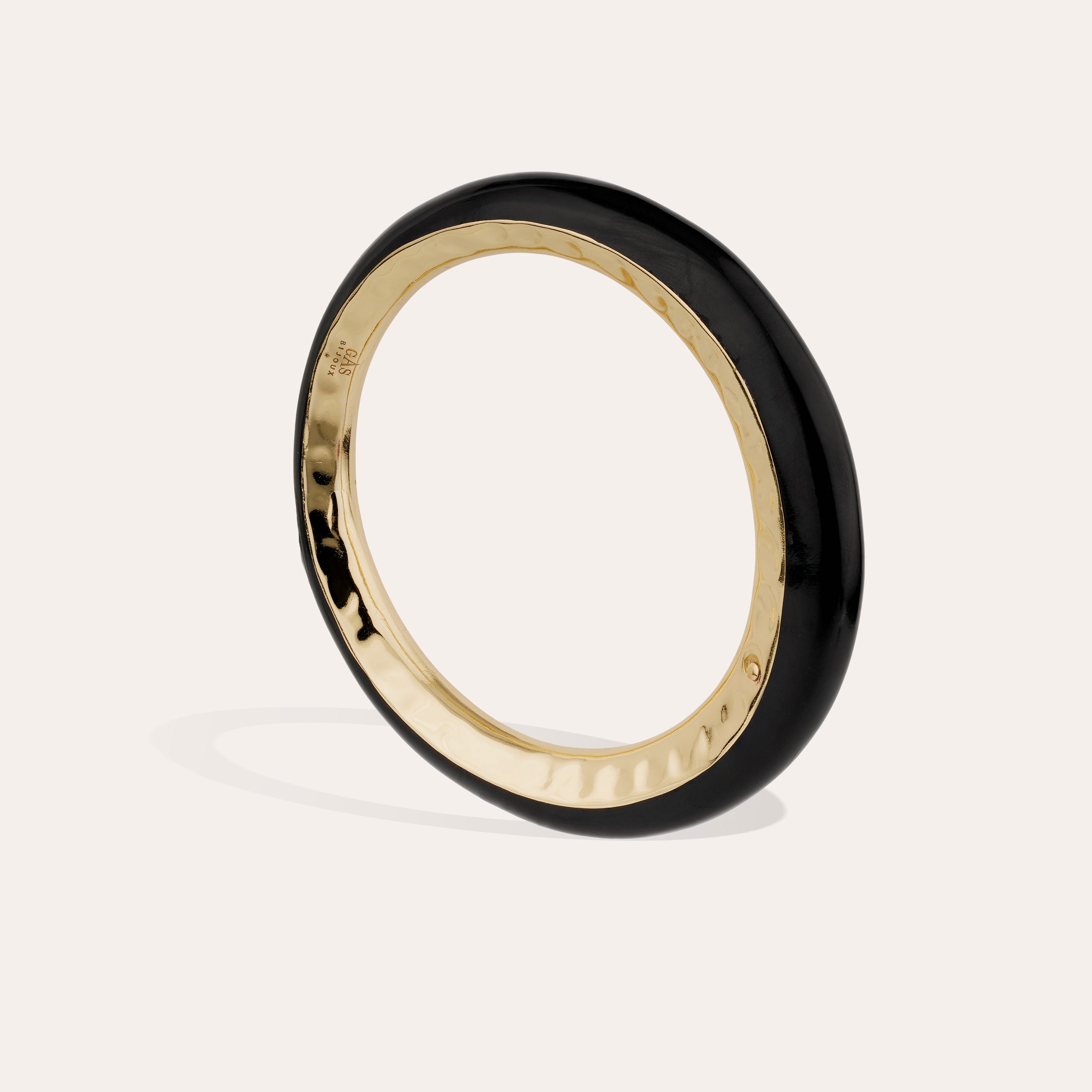 gas-bijoux-bracelet-selva-jonc-dor-ac-tate-noir image 3