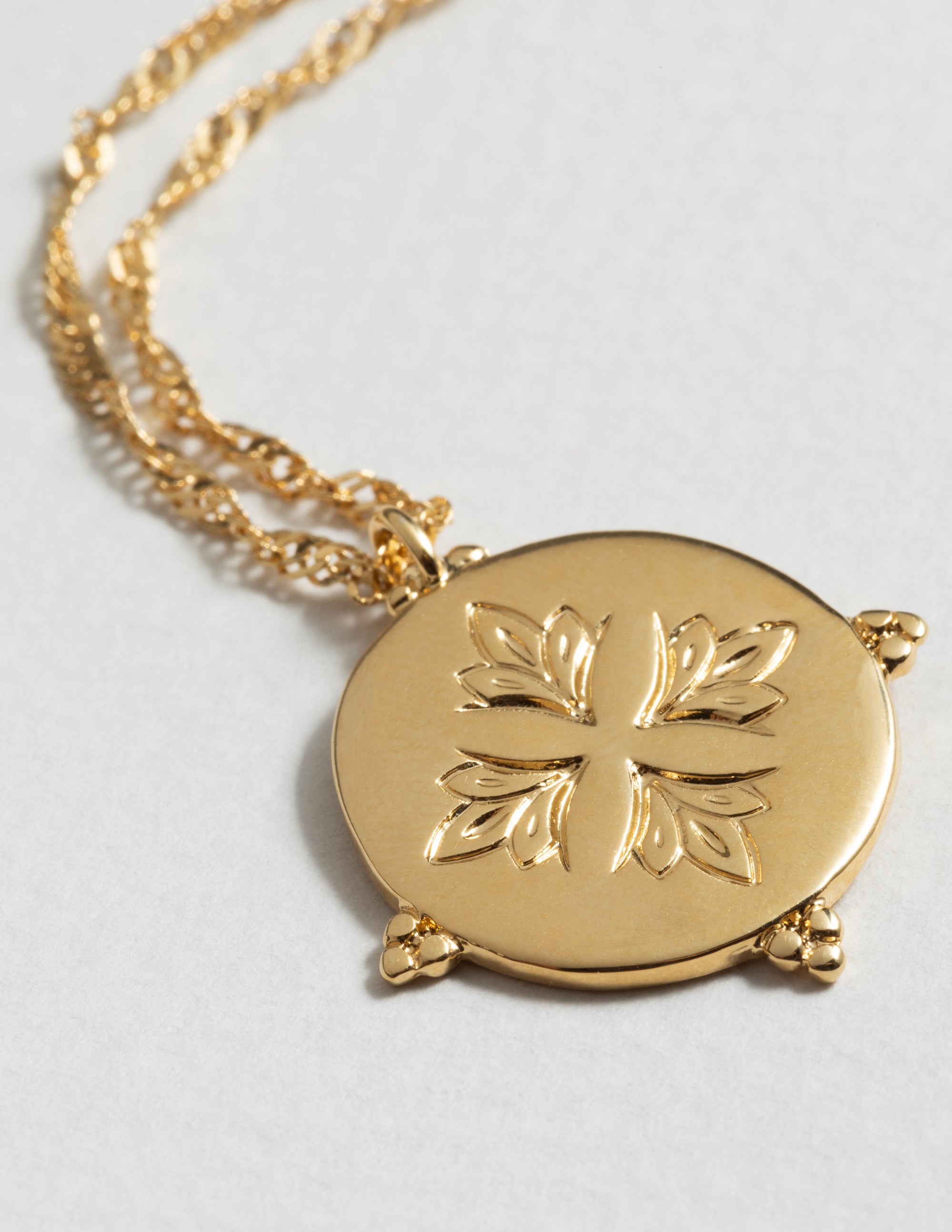 louise-damas-collier-le-sceau-collier-long-m-daille-v-g-tale-sur-cha-ne-torsad-e image 5