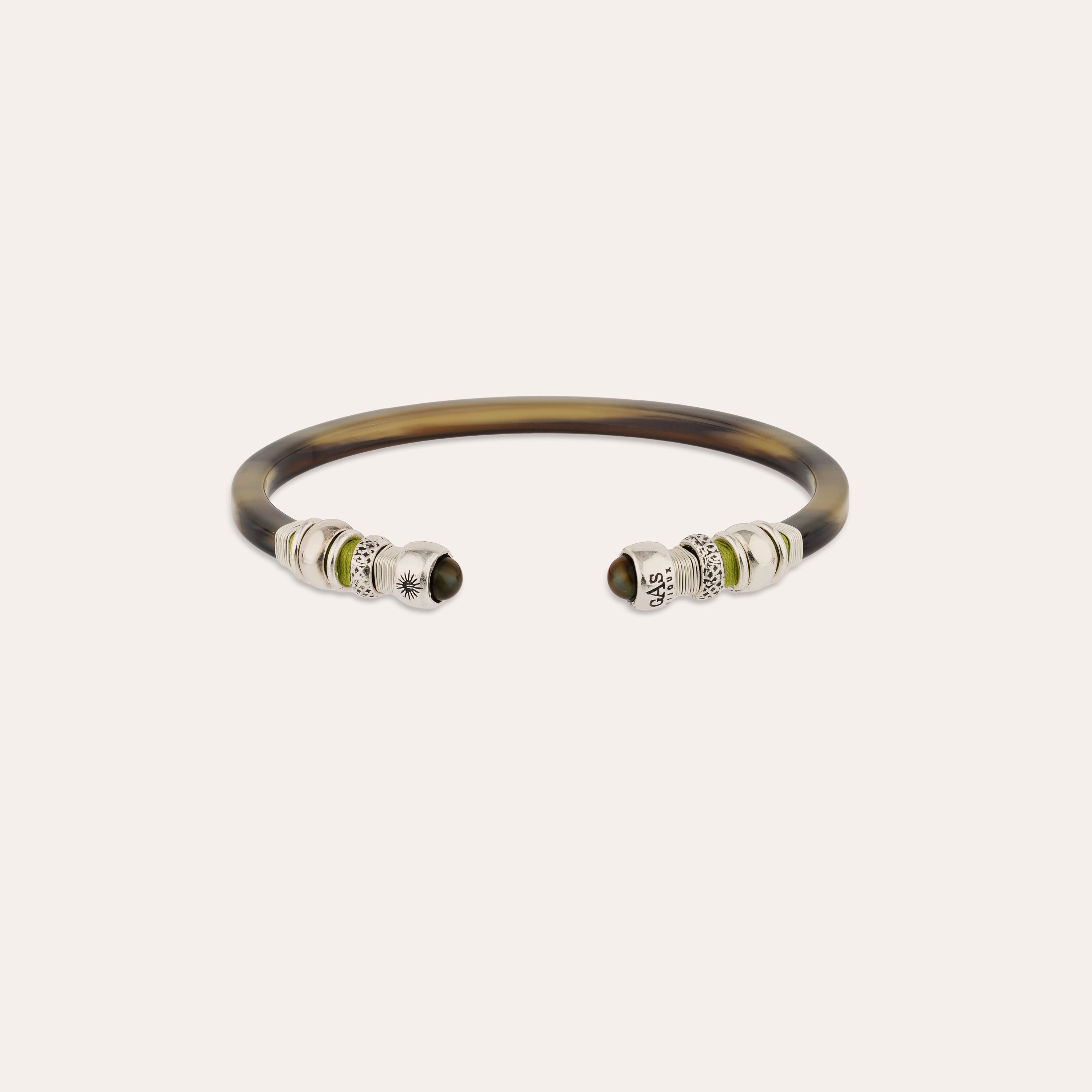 gas-bijoux-bracelet-sari-ac-tate-grand-mod-le-argent-caille-taille-ajustable image 1