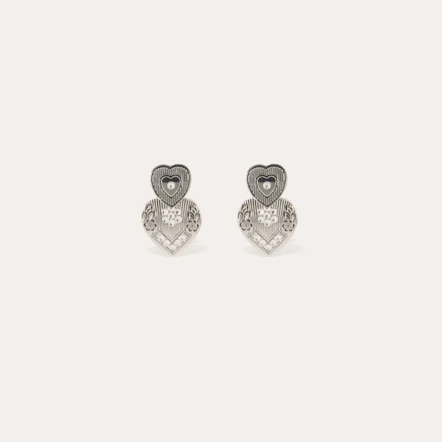 gas-bijoux-boucles-d-oreilles-i-love-you-mini-pendantes-argent-es-c-urs-suspendu image 1