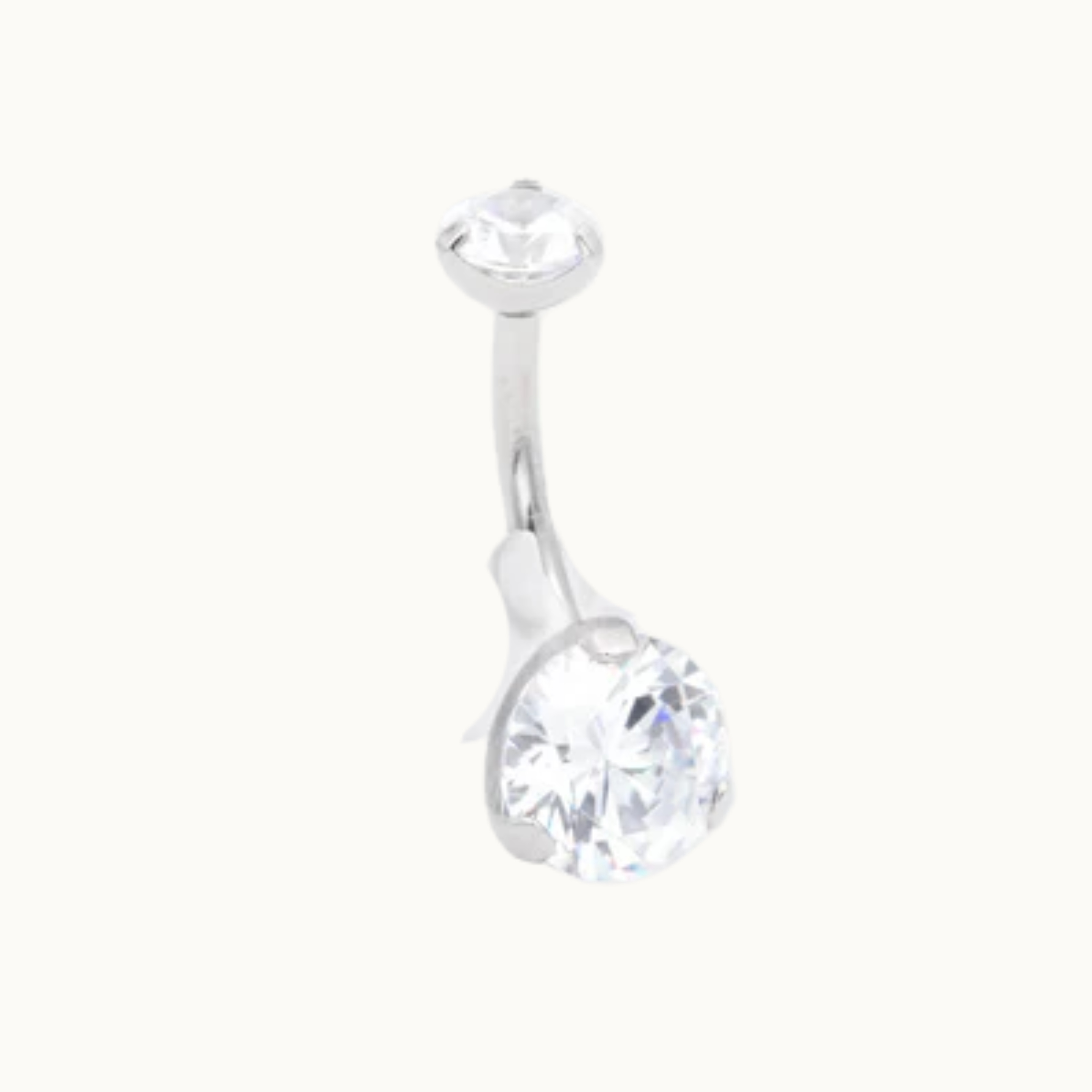 obsidian-piercing-zaniah-piercing-de-nombril-double-zircon-griff-titane-grade-im image 2