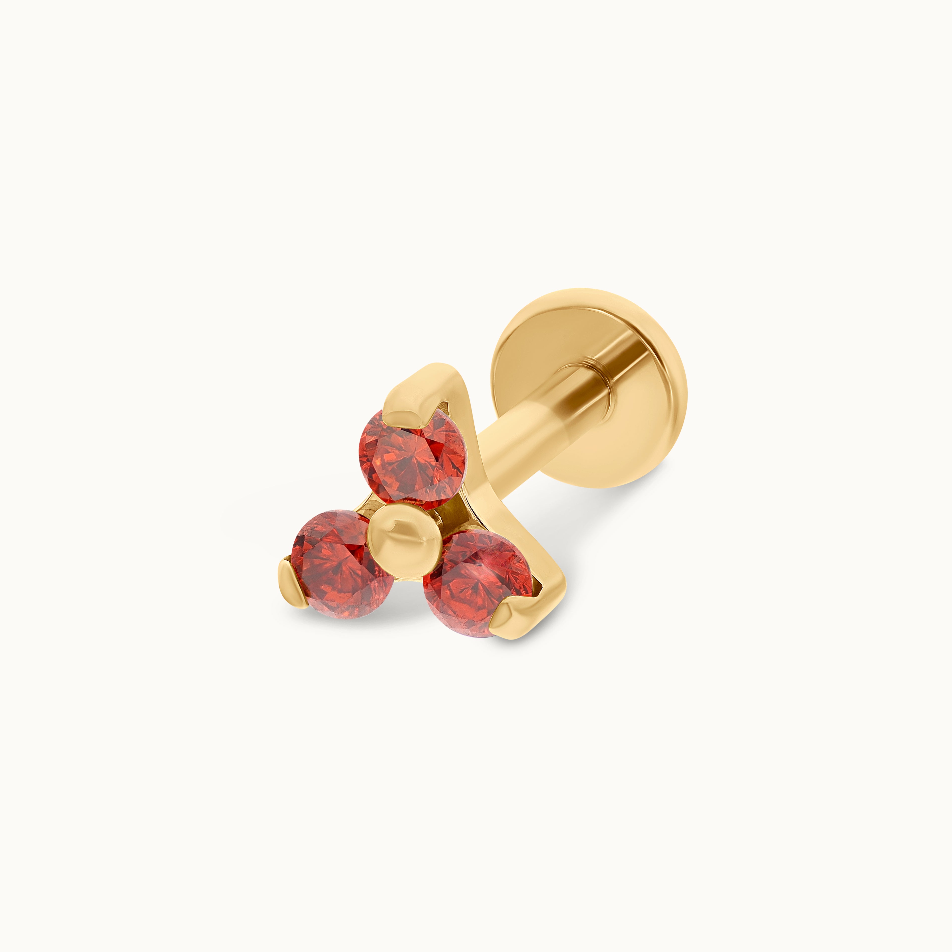 obsidian-piercing-trinity-mermaid-piercing-h-lix-tragus-titane-pvd-gold-trio-cri image 5