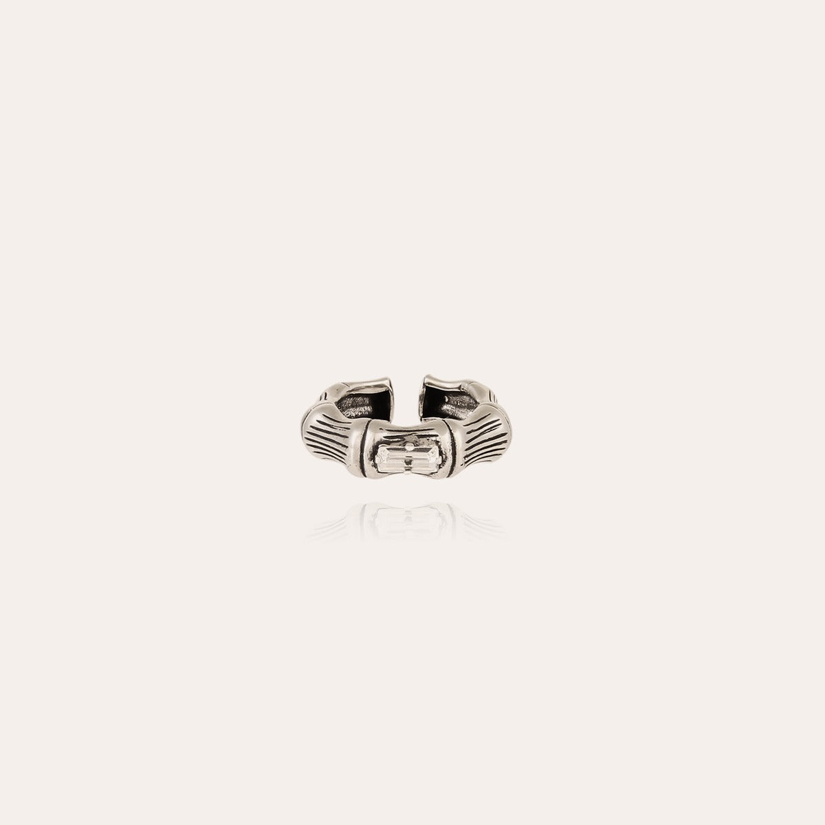 gas-bijoux-bague-bambou-jonc-strass-argent-e image 1