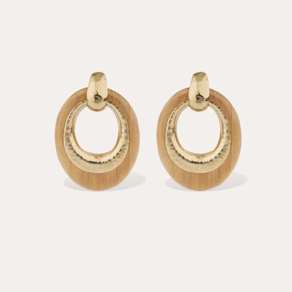 gas-bijoux-selva-bois-boucles-d-oreilles-bois-de-rose-dor image 1