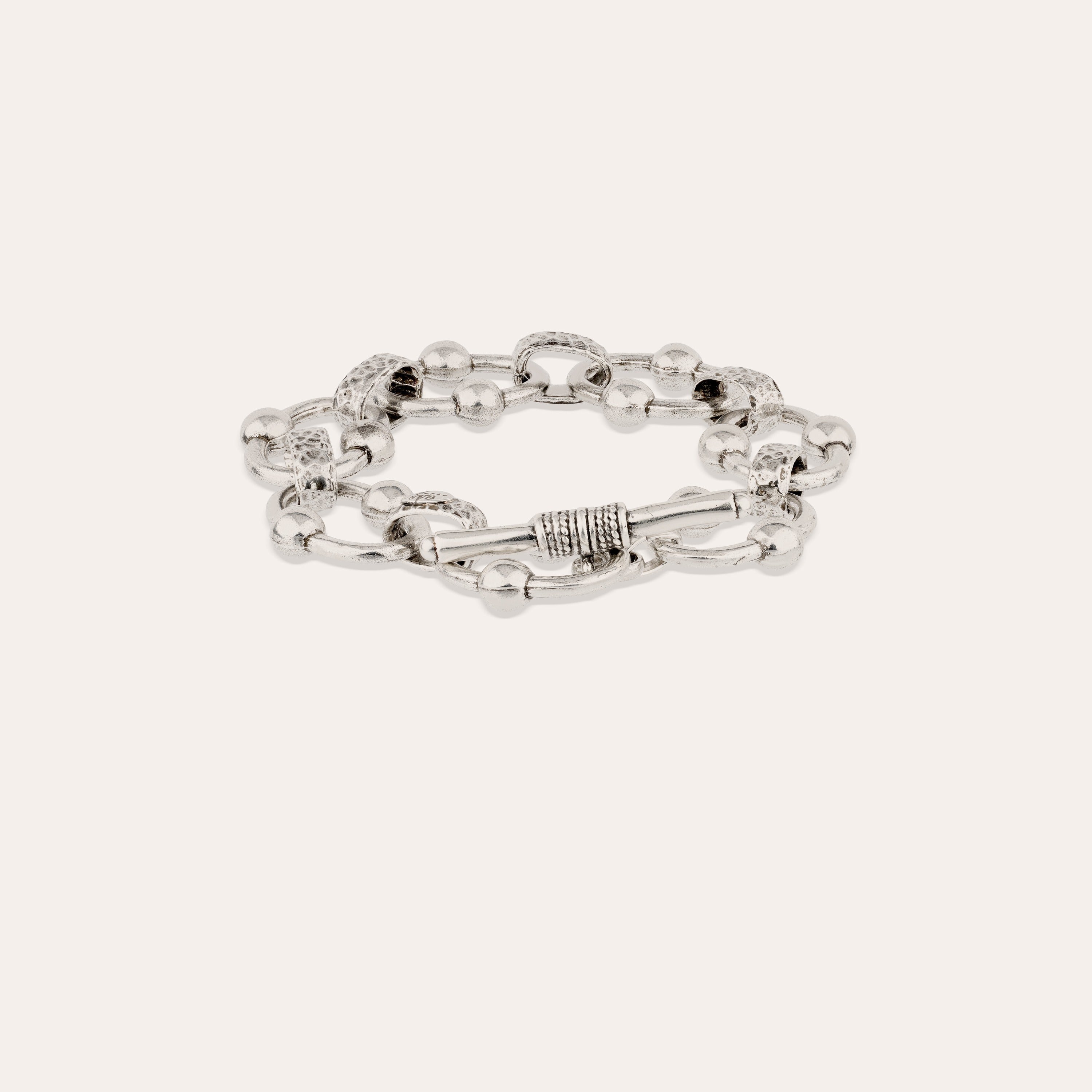gas-bijoux-bracelet-rivage-argent-cha-ne-maillons-polis-main-fermoir-barrette image 1