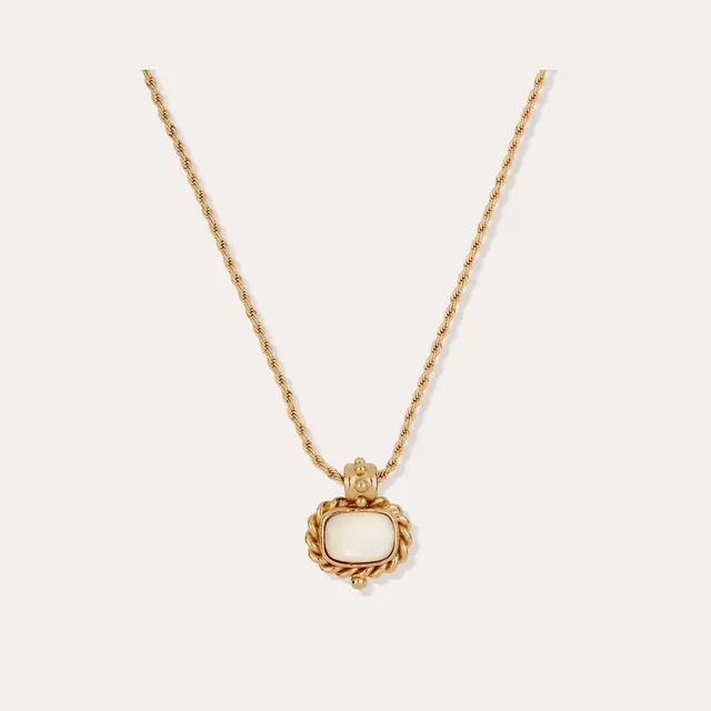 gas-bijoux-collier-amarante-dor-nacre-blanche image 1