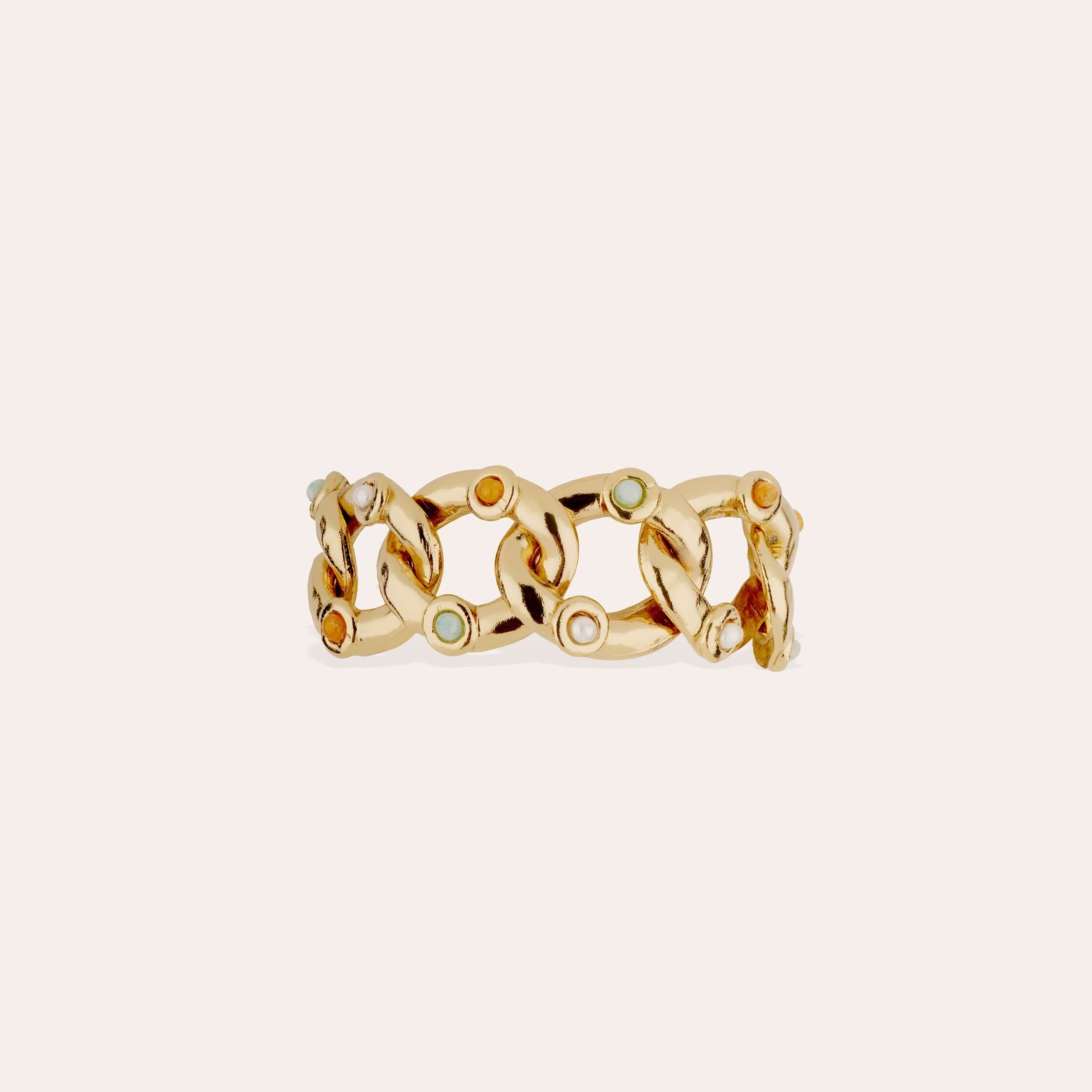 gas-bijoux-mitsi-petit-mod-le-bracelet-dor-gourmette-ajour-e-martel-e-avec-amazo image 1