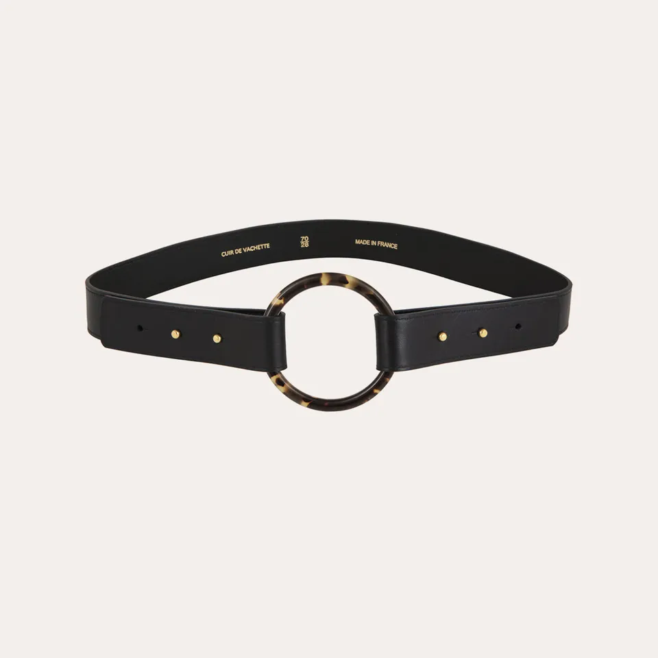 gas-bijoux-ceinture-caftan-cuir-vachette-anneau-ac-tate image 1