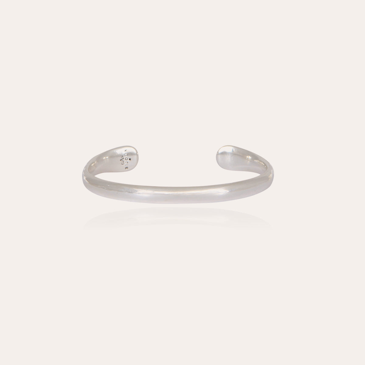 gas-bijoux-basic-bracelet-jonc-large-argent-ajustable image 1
