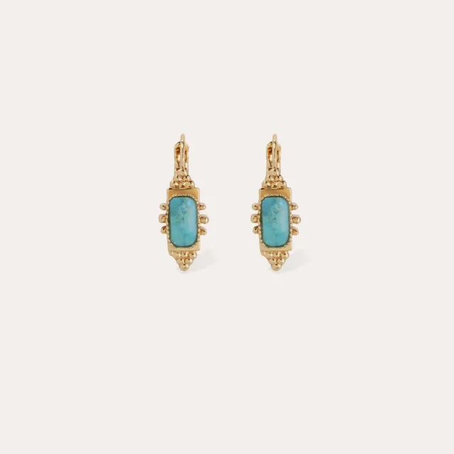 gas-bijoux-boucles-d-oreilles-serti-talisman-petit-mod-le-turquoise image 1