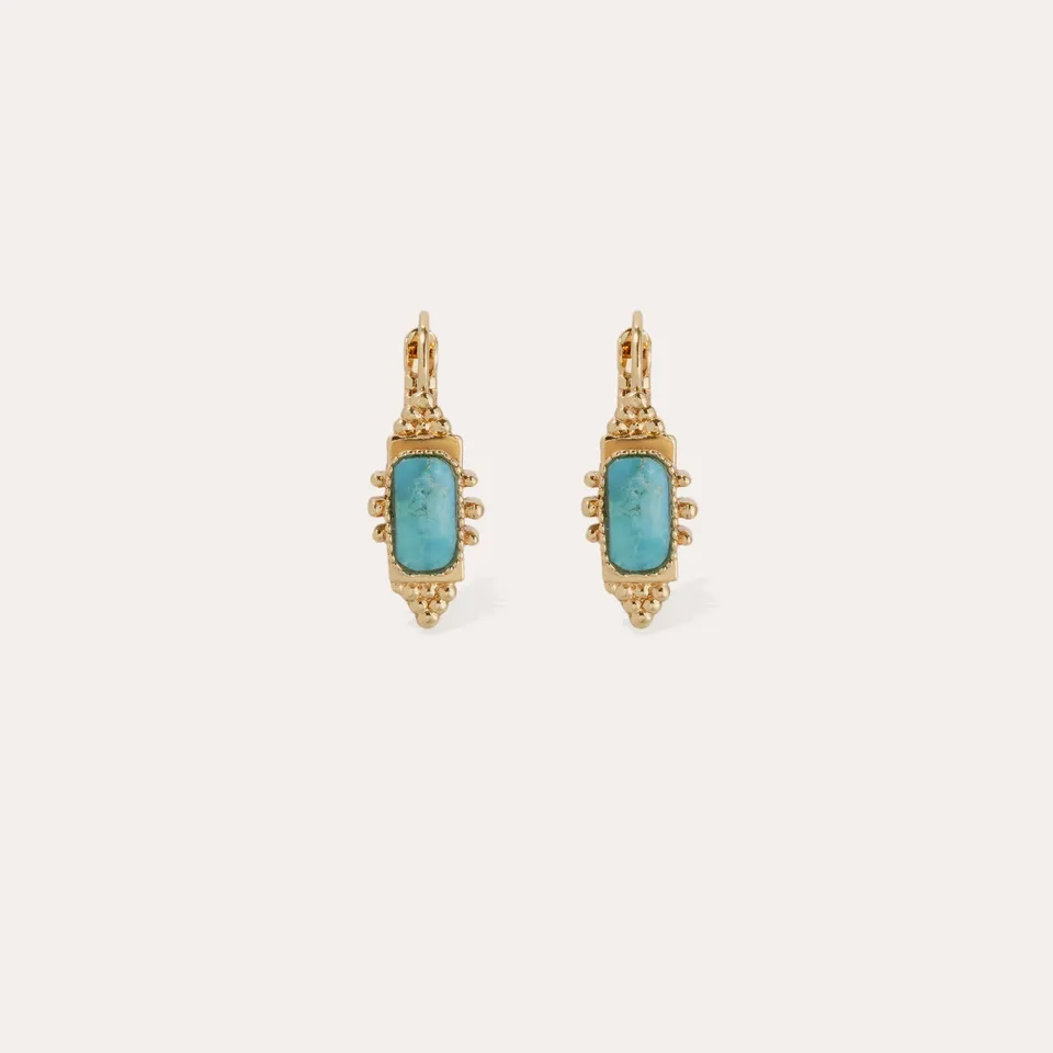 gas-bijoux-boucles-d-oreilles-serti-talisman-petit-mod-le-turquoise image 1