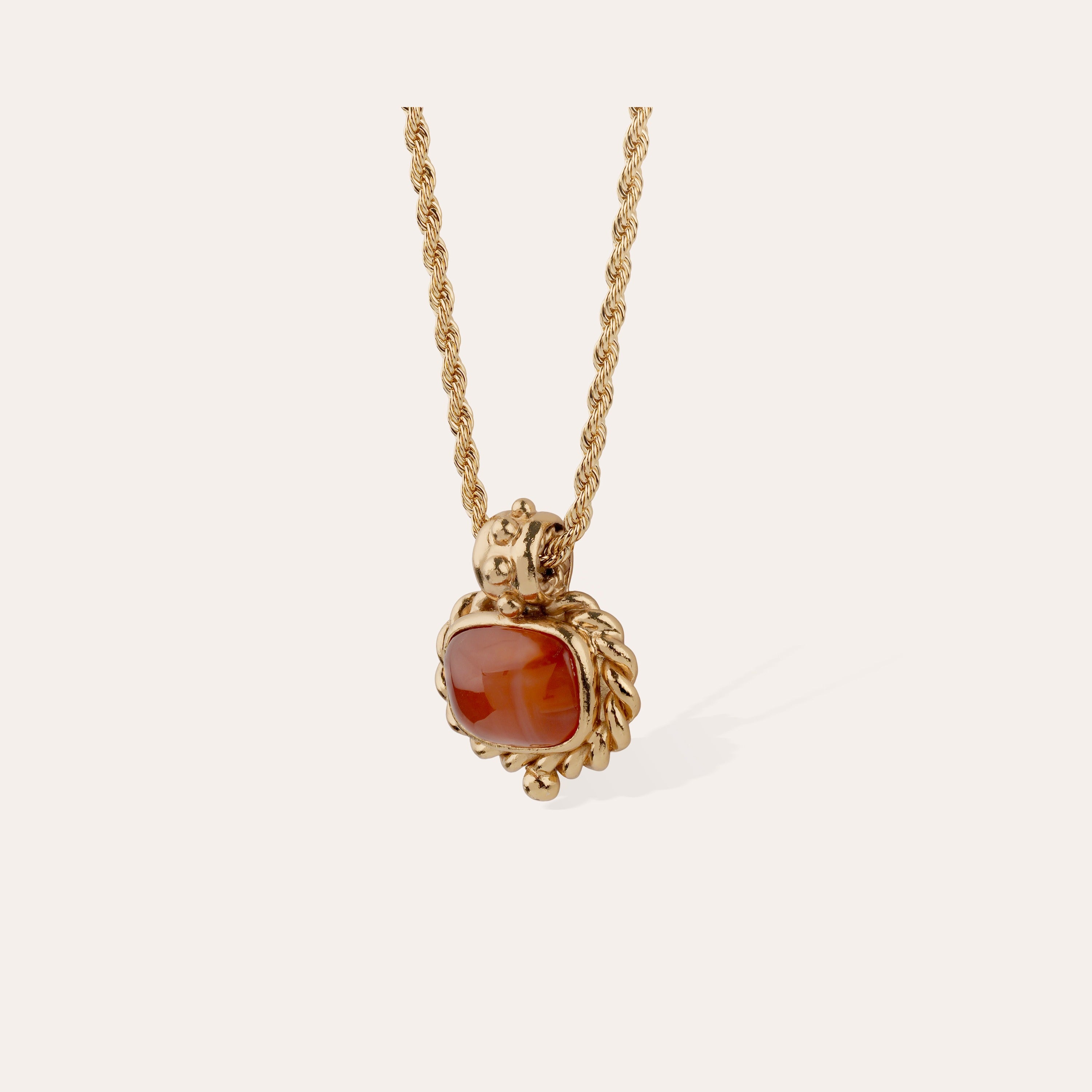 gas-bijoux-amarante-collier-dor-cornaline image 3