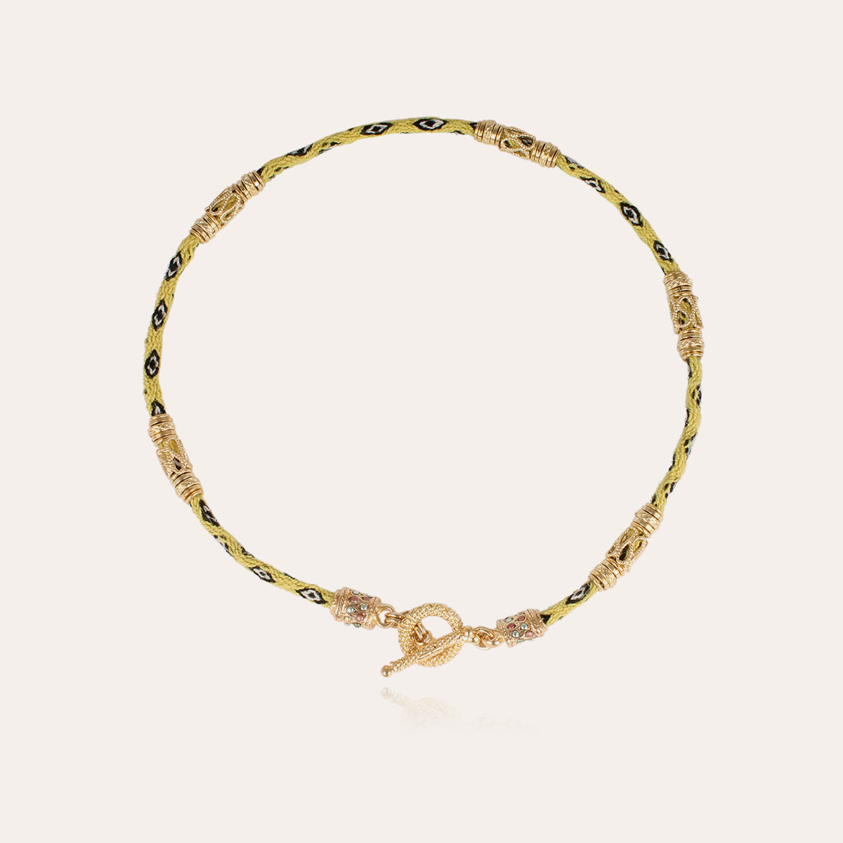 gas-bijoux-collier-lima-dor-tissage-alpaga-p-rou image 1