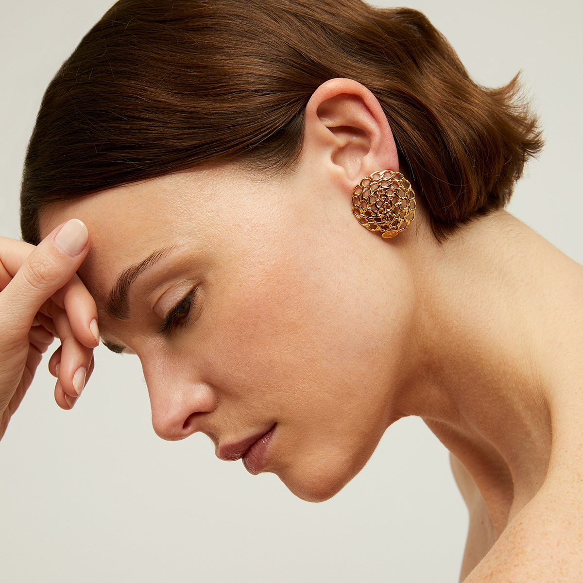 gas-bijoux-boucles-d-oreilles-puces-onde-gourmette-grand-mod-le-dor-es-l-or-fin- image 2