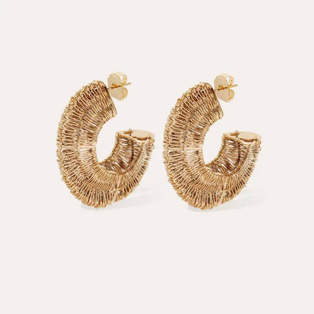 gas-bijoux-boucles-d-oreilles-cr-oles-crocus-filea-dor-es-l-or-fin-tiss-es-la-ma image 1