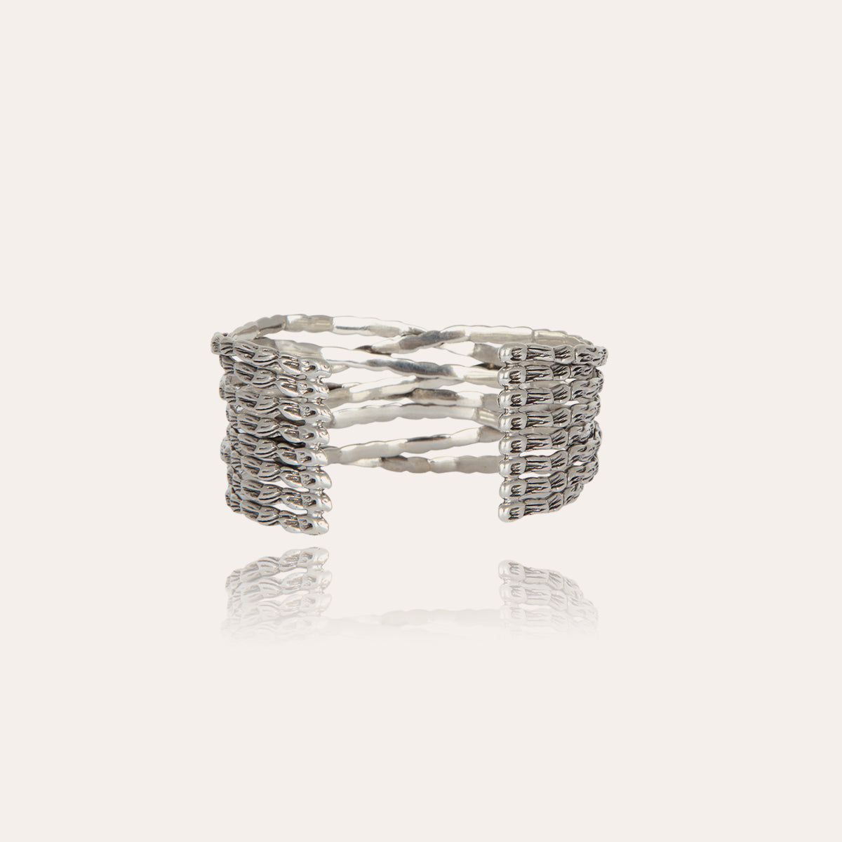 gas-bijoux-bracelet-manchette-liane-petit-mod-le-argent image 2