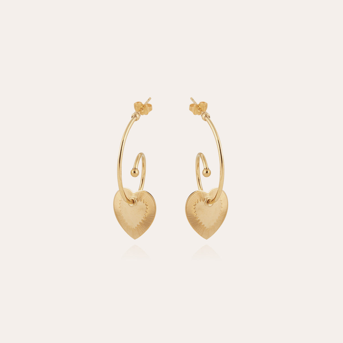gas-bijoux-c-line-love-mini-boucles-d-oreilles-dor-es image 1