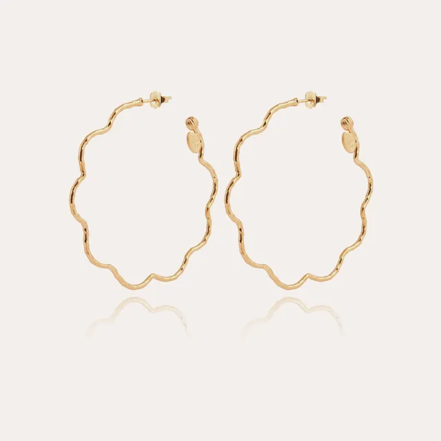 gas-bijoux-florette-boucles-d-oreilles-cr-oles-dor-es-stri-es image 1