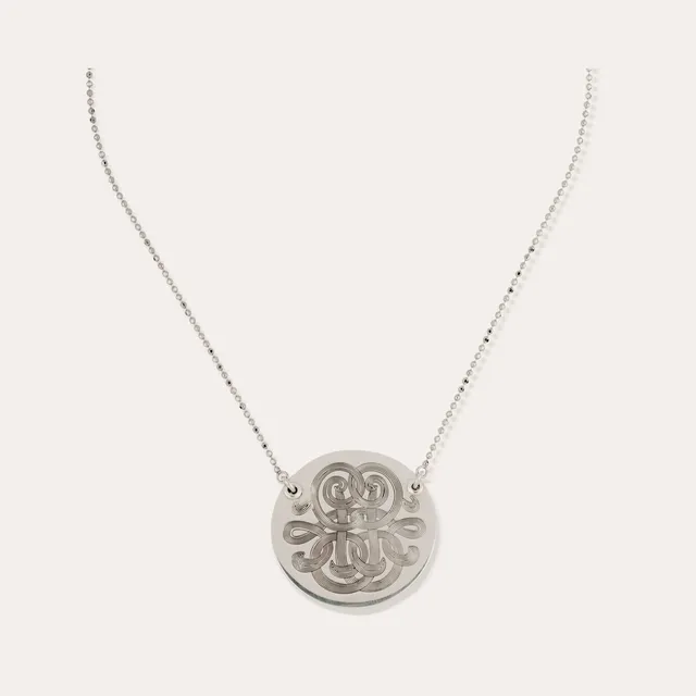 gas-bijoux-collier-diva-argent-m-daillon-grav-de-volutes-longueur-ajustable-39-4 image 1