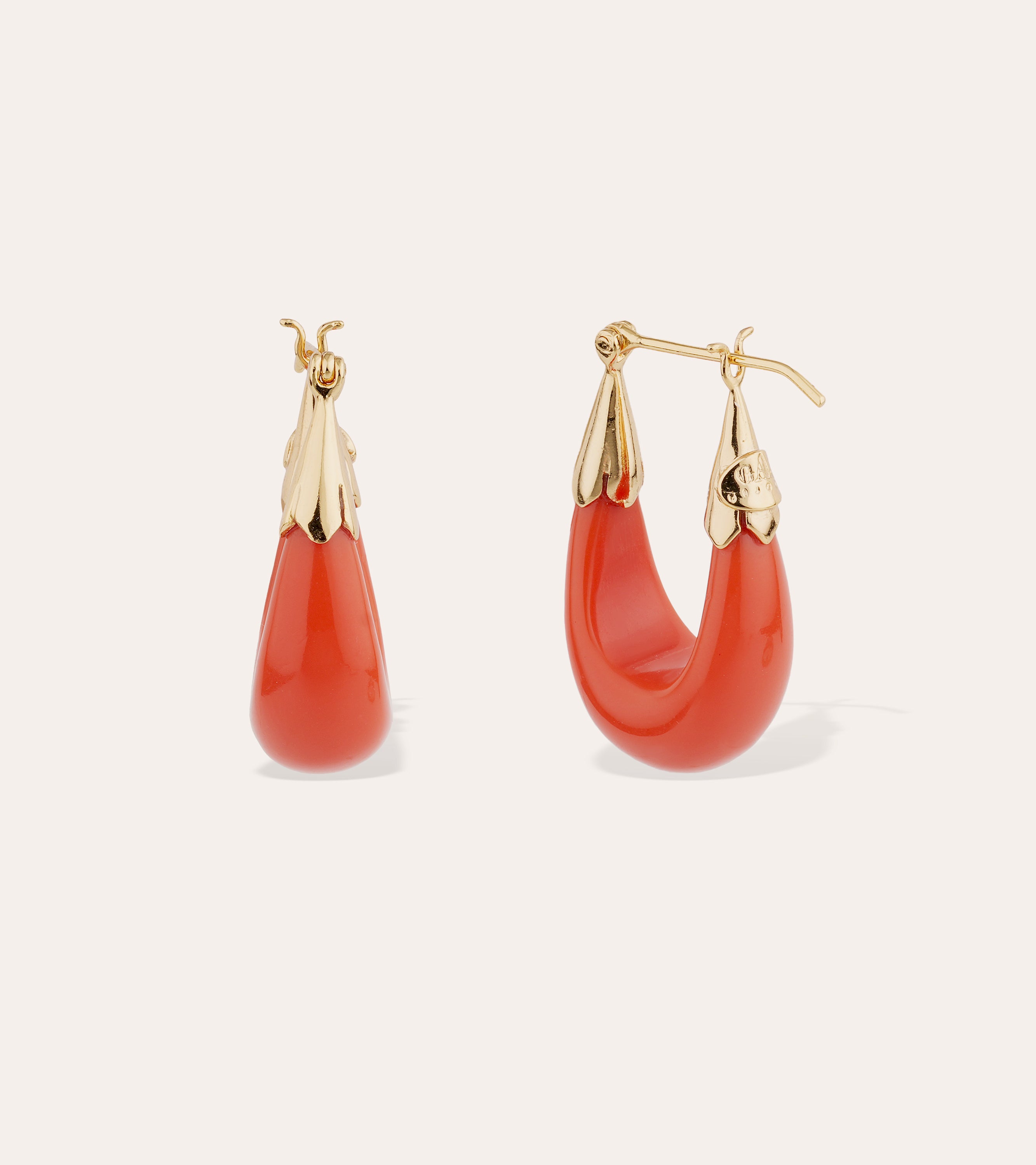 gas-bijoux-boucles-d-oreilles-ecume-petit-mod-le-corail-ac-tate-dor image 3