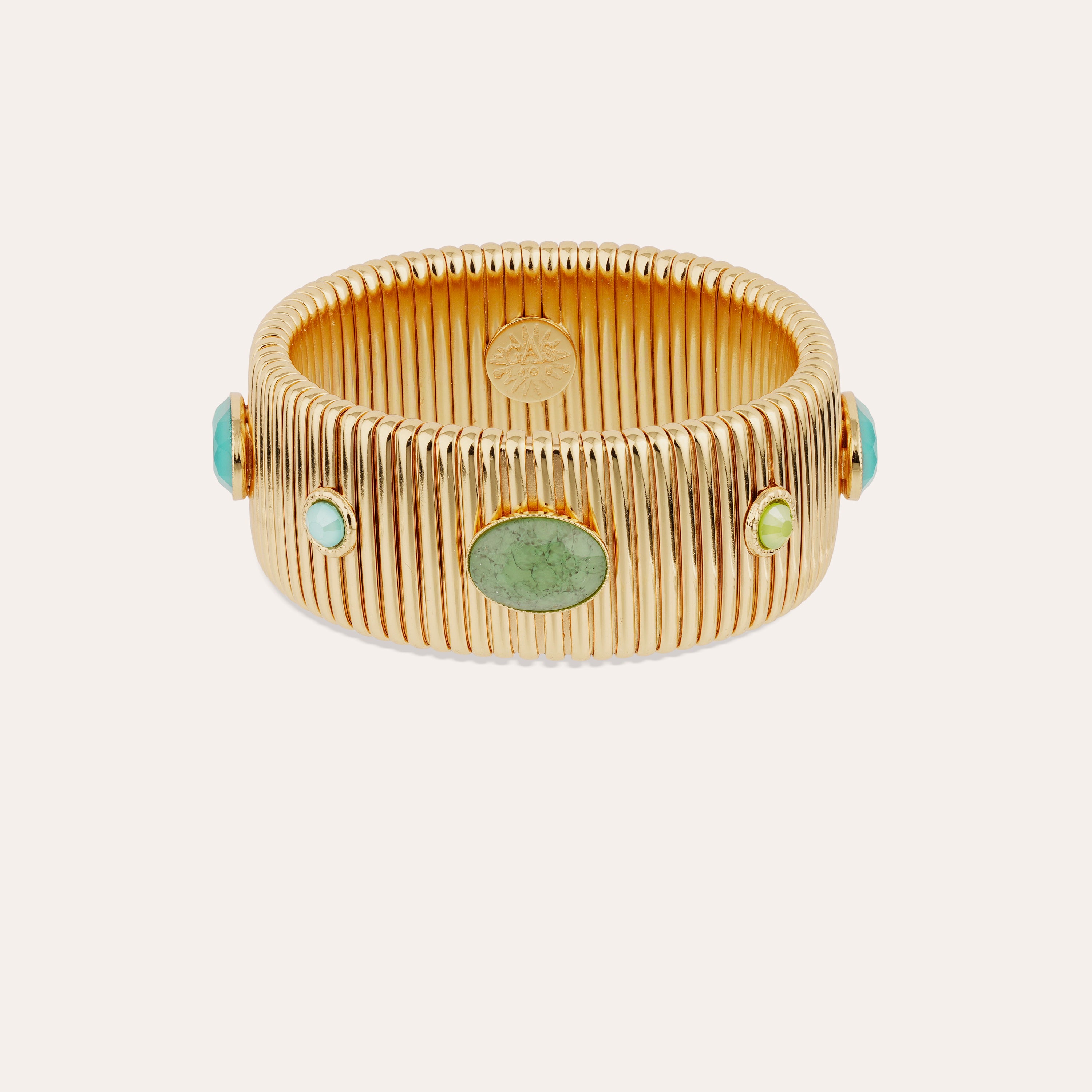 gas-bijoux-bracelet-strada-grand-mod-le-dor-pierres-verre image 1