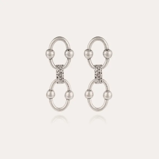 gas-bijoux-boucles-d-oreilles-rivage-pendantes-cha-ne-dor-e-l-or-fin image 1