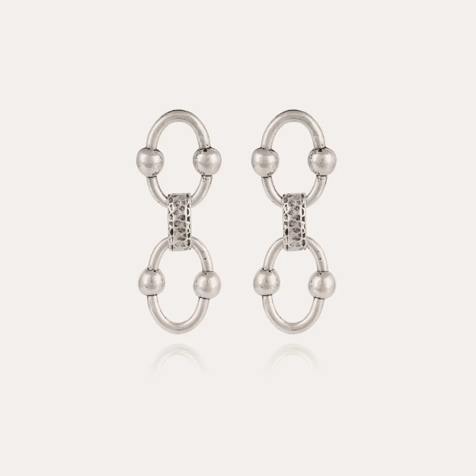 gas-bijoux-boucles-d-oreilles-rivage-pendantes-cha-ne-dor-e-l-or-fin image 1