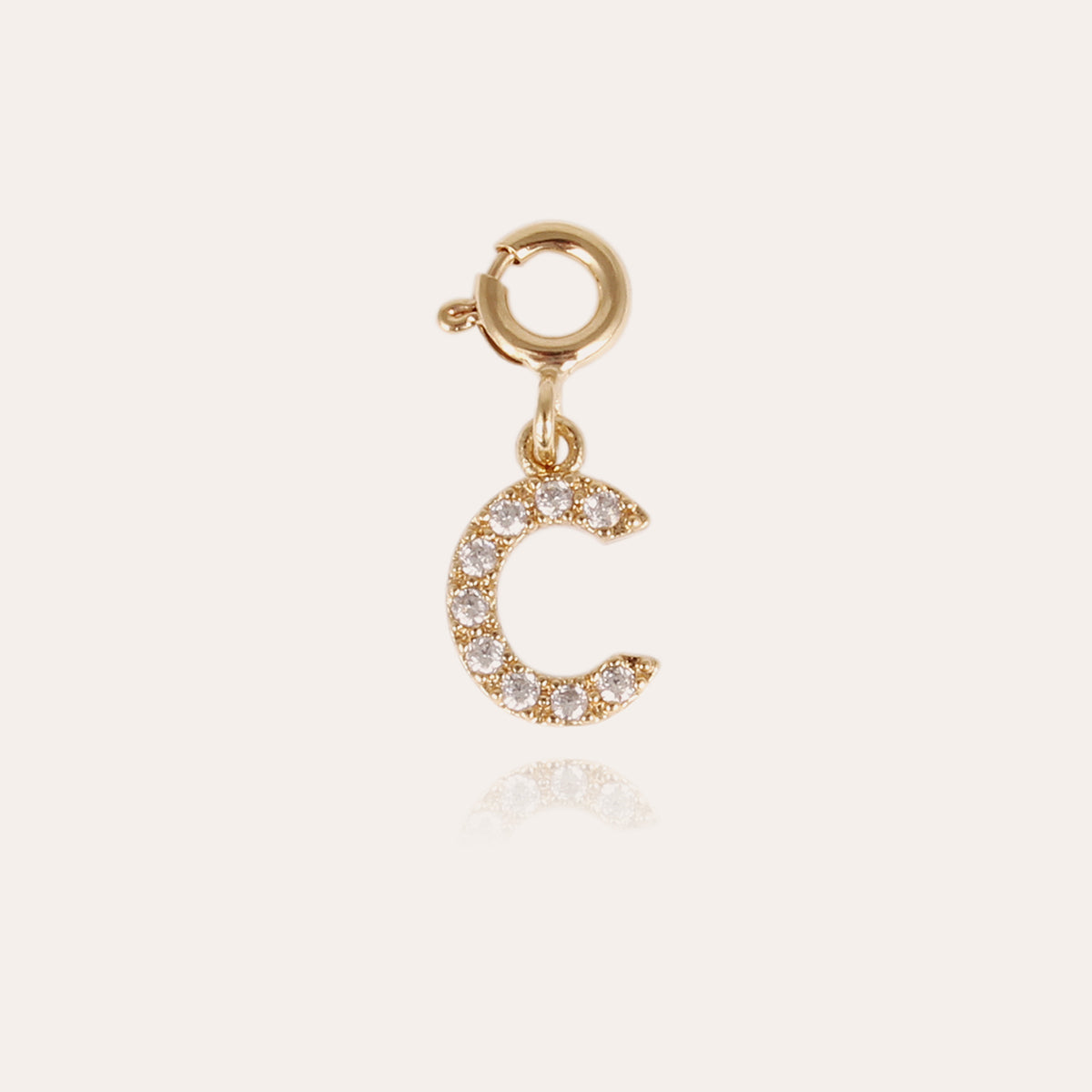 gas-bijoux-charm-pendentif-lettre-c-strass-dor-l-or-fin-personnalisable-sur-coll image 2