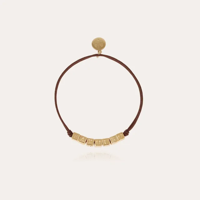 gas-bijoux-bracelet-amour-dor-l-or-fin-cubes-lettres-ajustable image 1