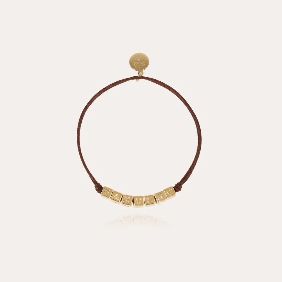 gas-bijoux-bracelet-amour-dor-l-or-fin-cubes-lettres-ajustable image 1