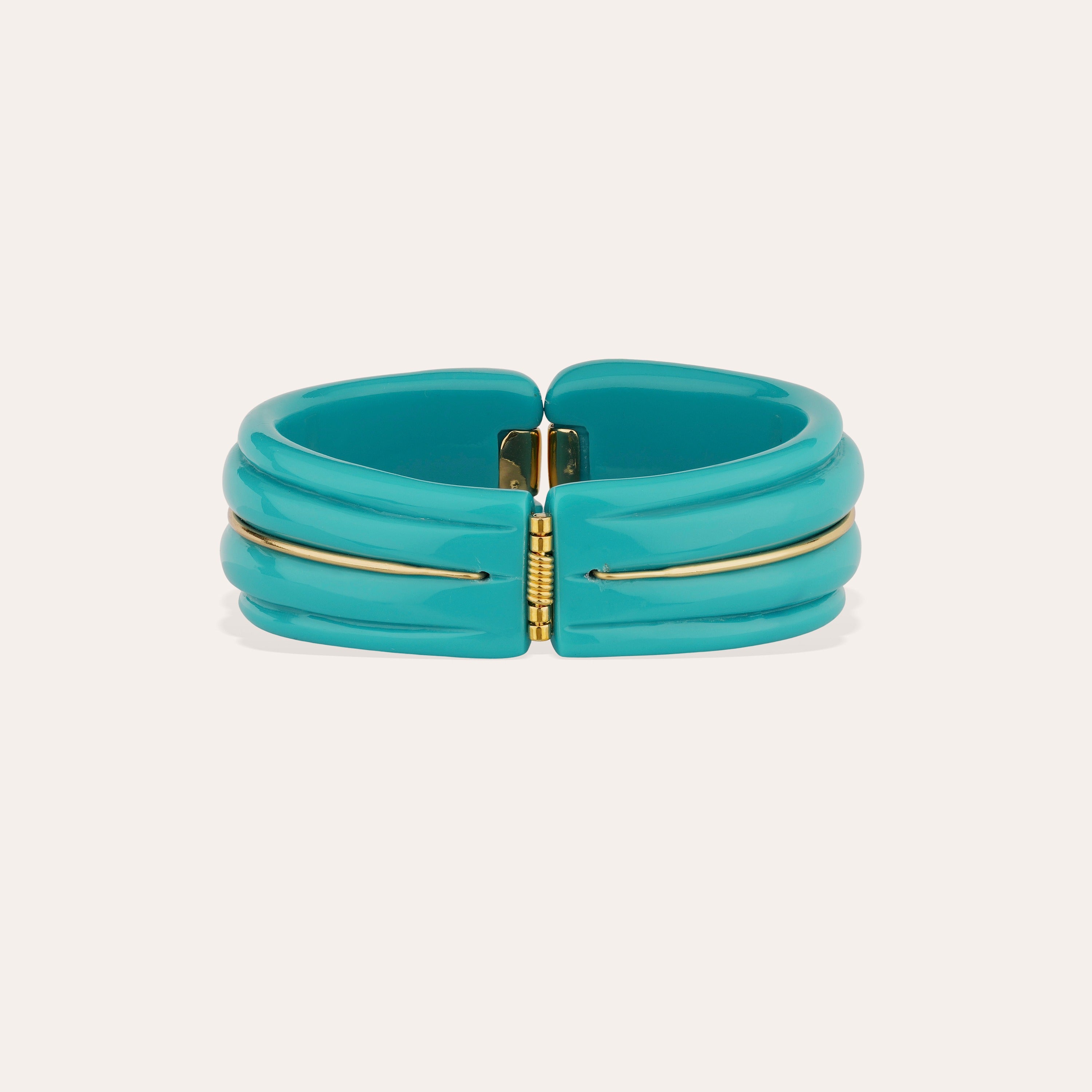 gas-bijoux-bracelet-cume-manchette-ac-tate-turquoise-dor-l-or-fin image 2