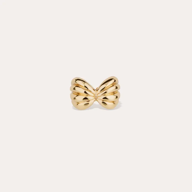 bague-malva-gas-bijoux-bague-noeud-en-m-tal-dor-fait-main image 1