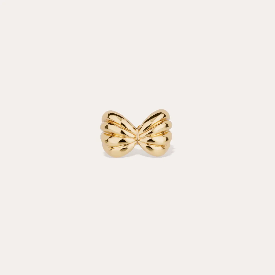 bague-malva-gas-bijoux-bague-noeud-en-m-tal-dor-fait-main image 1
