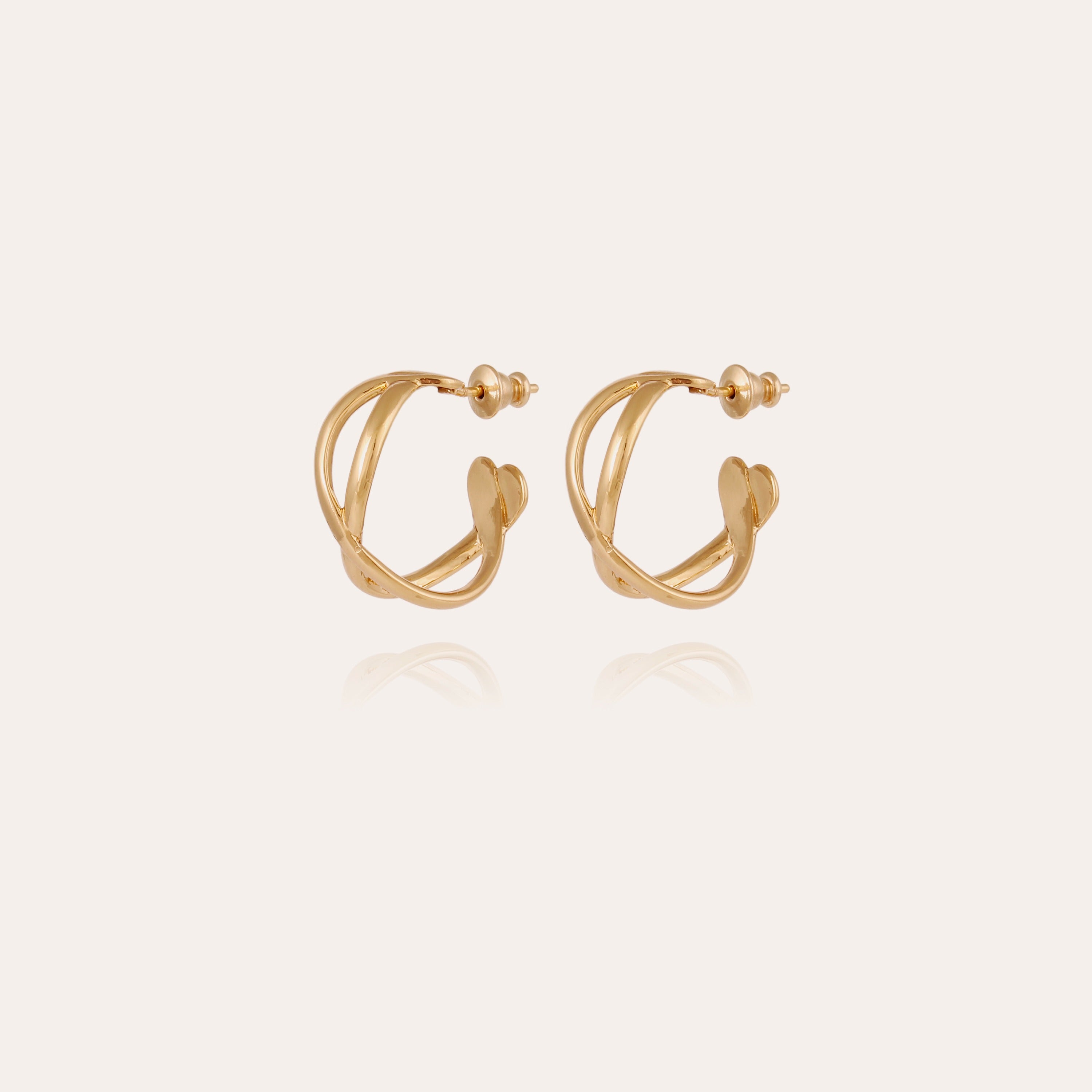 gas-bijoux-boucles-d-oreilles-cr-oles-destin-e-dor-es-joncs-crois-s image 1
