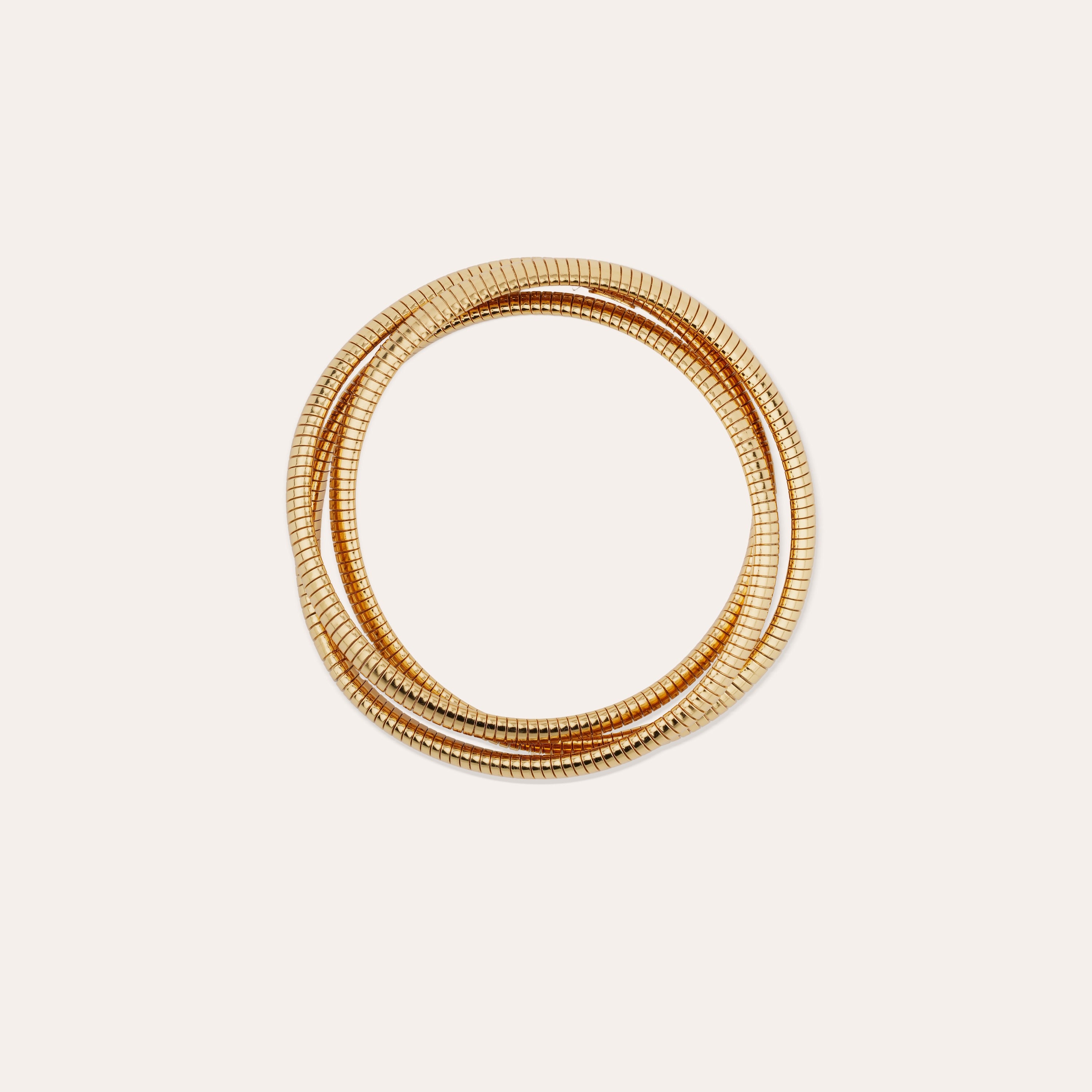 gas-bijoux-bracelet-infinity-trois-rangs-petit-mod-le-dor-tubogas image 4