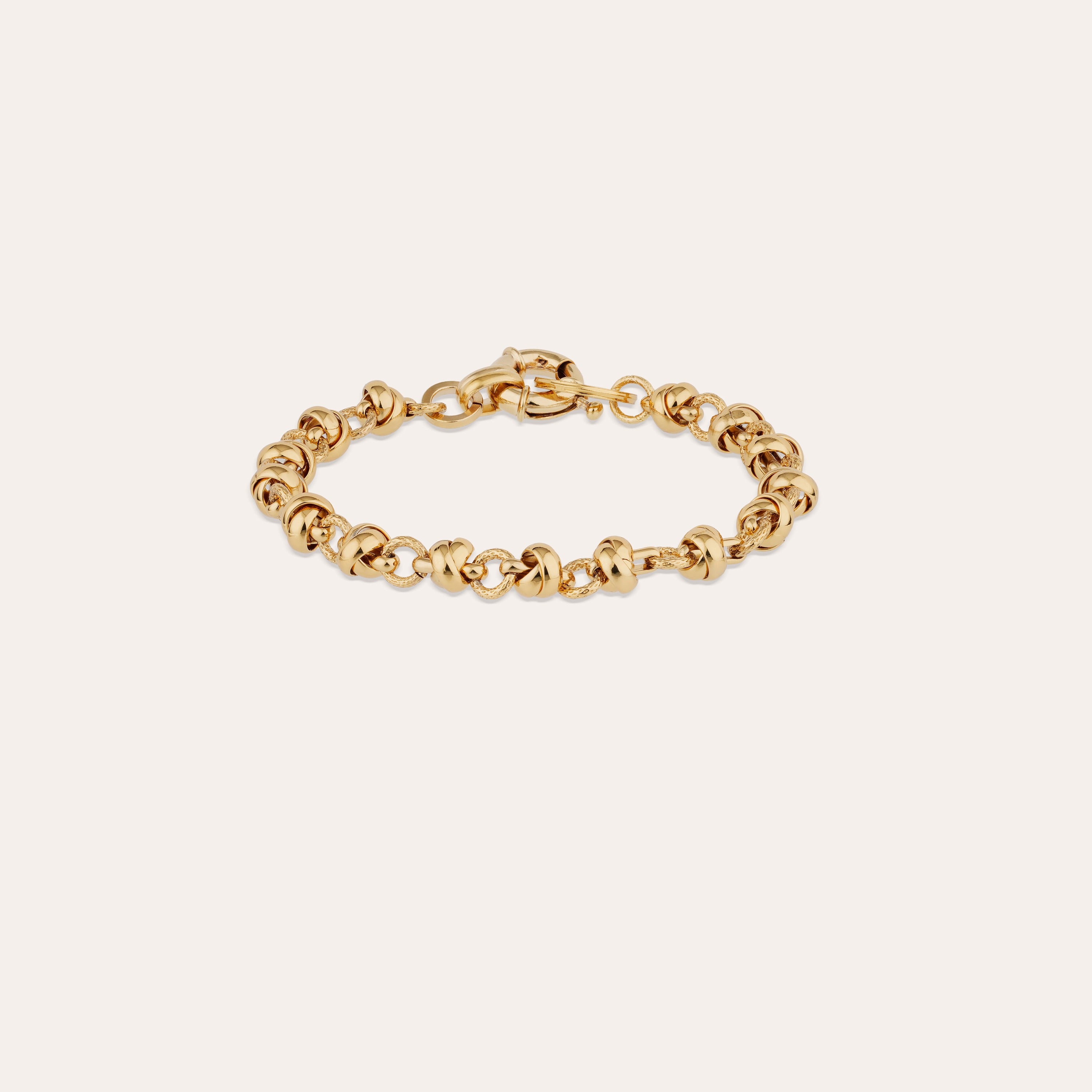 gas-bijoux-bracelet-atik-cha-ne-dor-e-maillons-lisses-et-grav-s-or-fin image 1