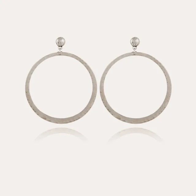 gas-bijoux-boucles-d-oreilles-mimi-dormeuses-argent-es-martel-es-la-main image 1