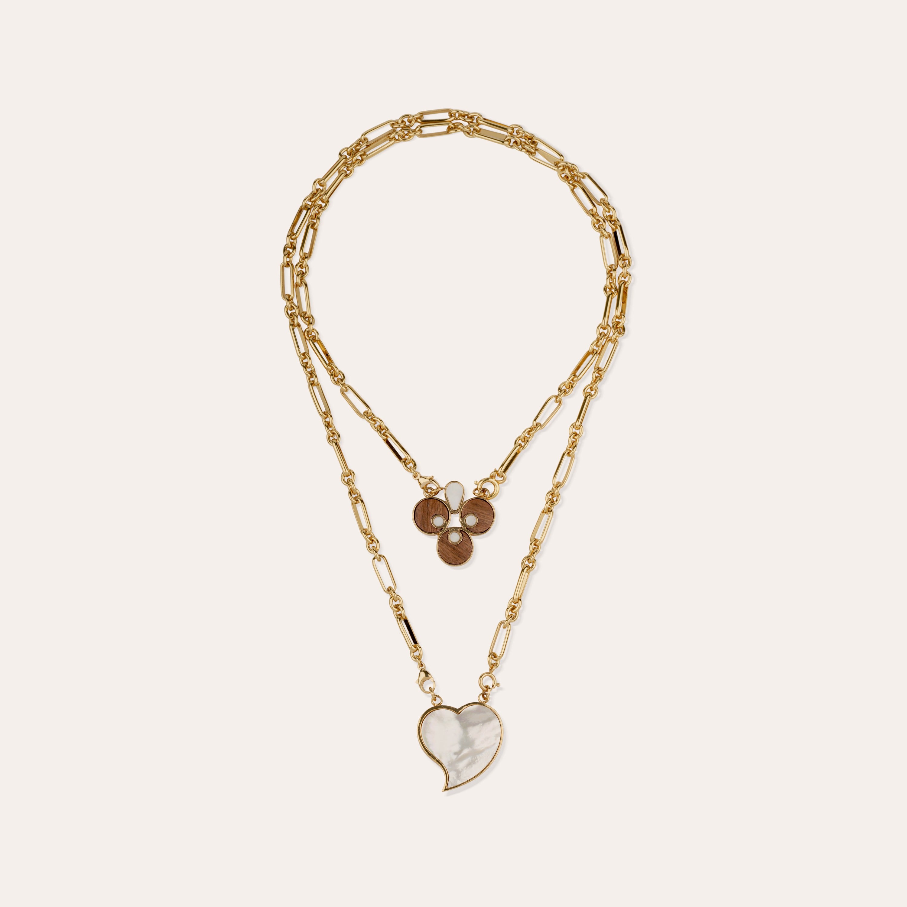 gas-bijoux-collier-scapulaire-mirage-bois-nacre-blanche image 2